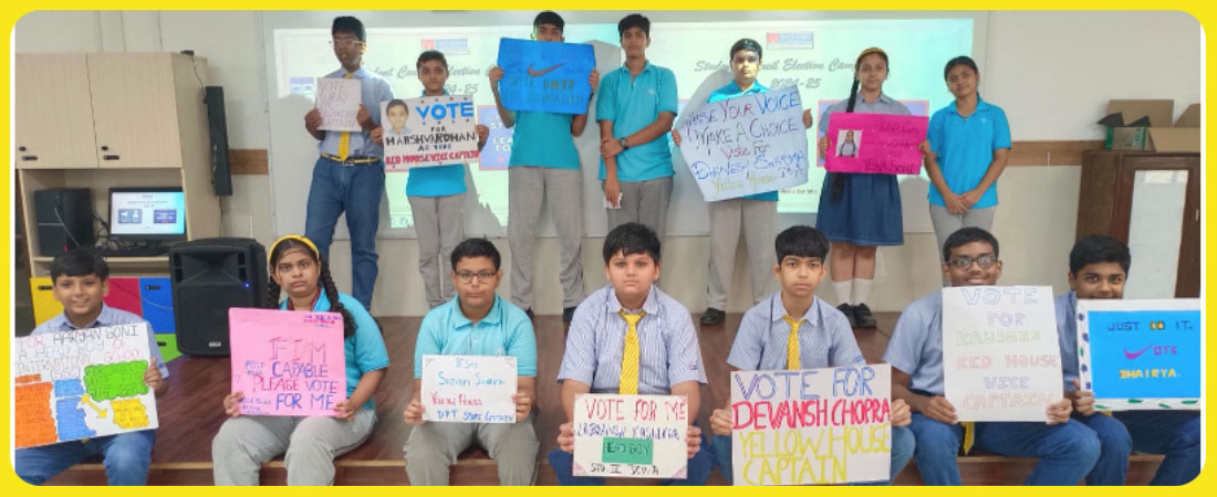 Let's Shape Tomorrow by Electing Student Council Members